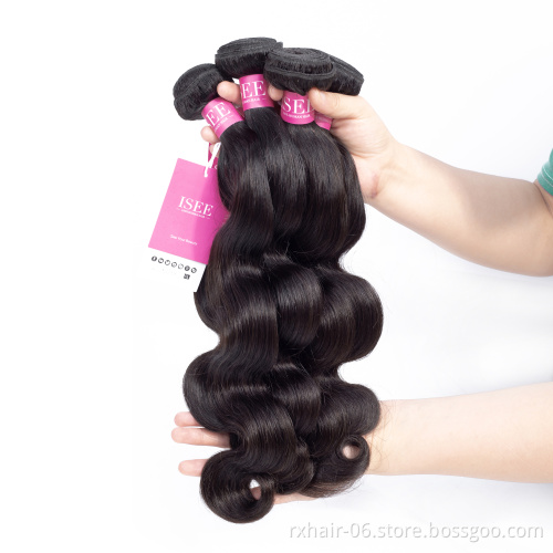 Wholesale Vendors Human Hair Body Wave Virgin Brazilian Human Hair Bundles With Lace Closure